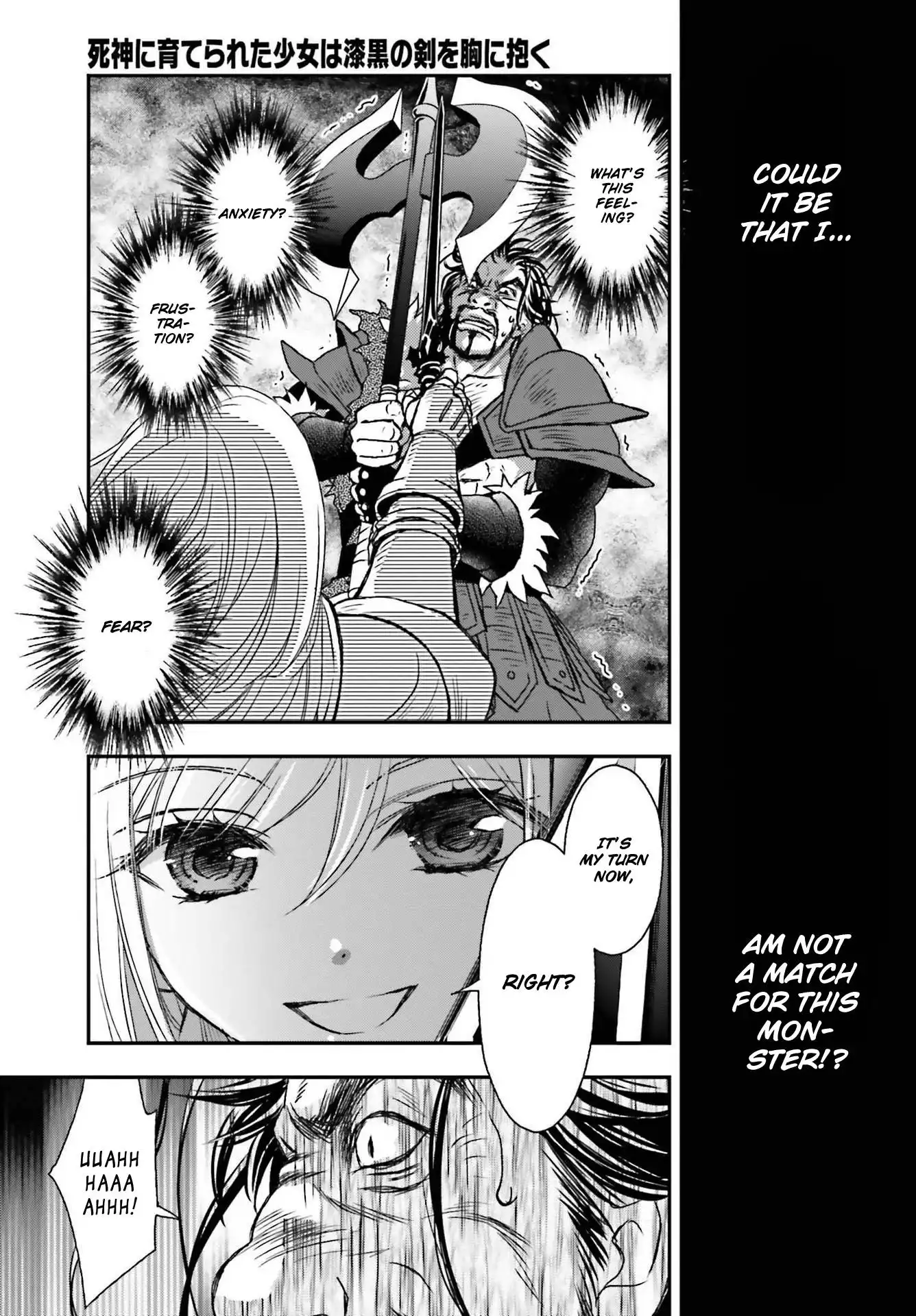 Shinigami ni Sodaterareta Shoujo wa Shikkoku no Tsurugi wo Mune ni Idaku Chapter 29.1 15